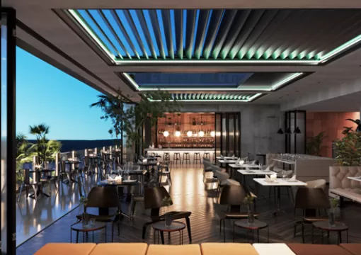 bioklimatik rolling roof