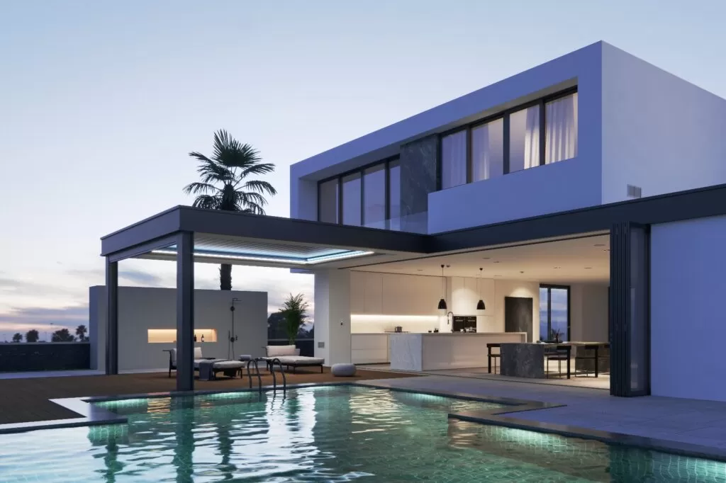 bioklimatik rolling roof sistemi