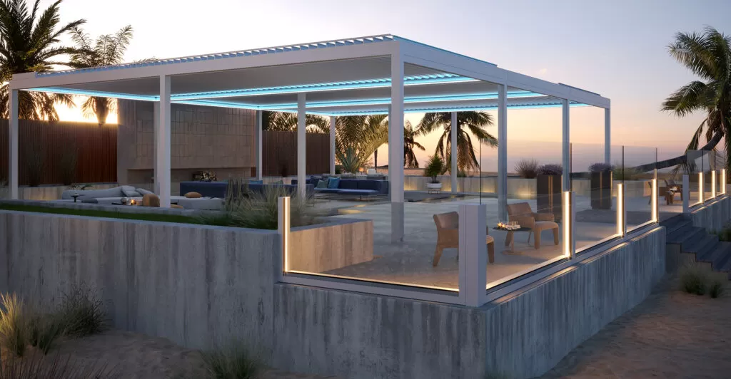 Bioklimatik Pergola Fotograf