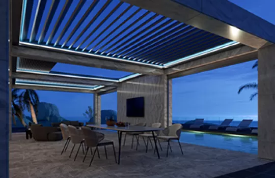 Bioklimatik Rolling Roof Fotograflari